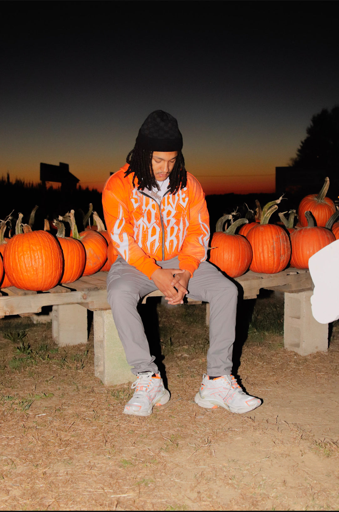 KNIGHT HOODIE-Orange