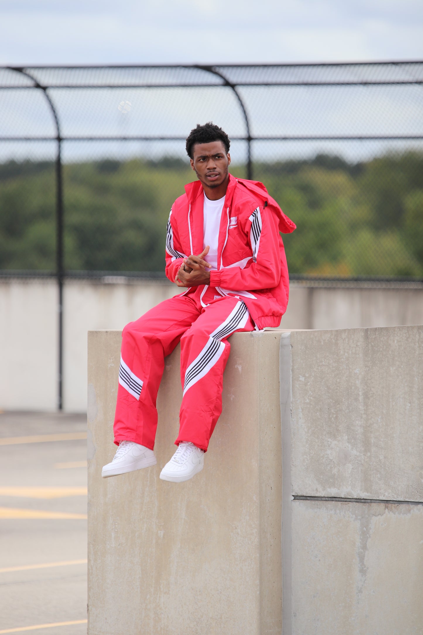 SHOOTING STAR NYLON TRACKSUIT