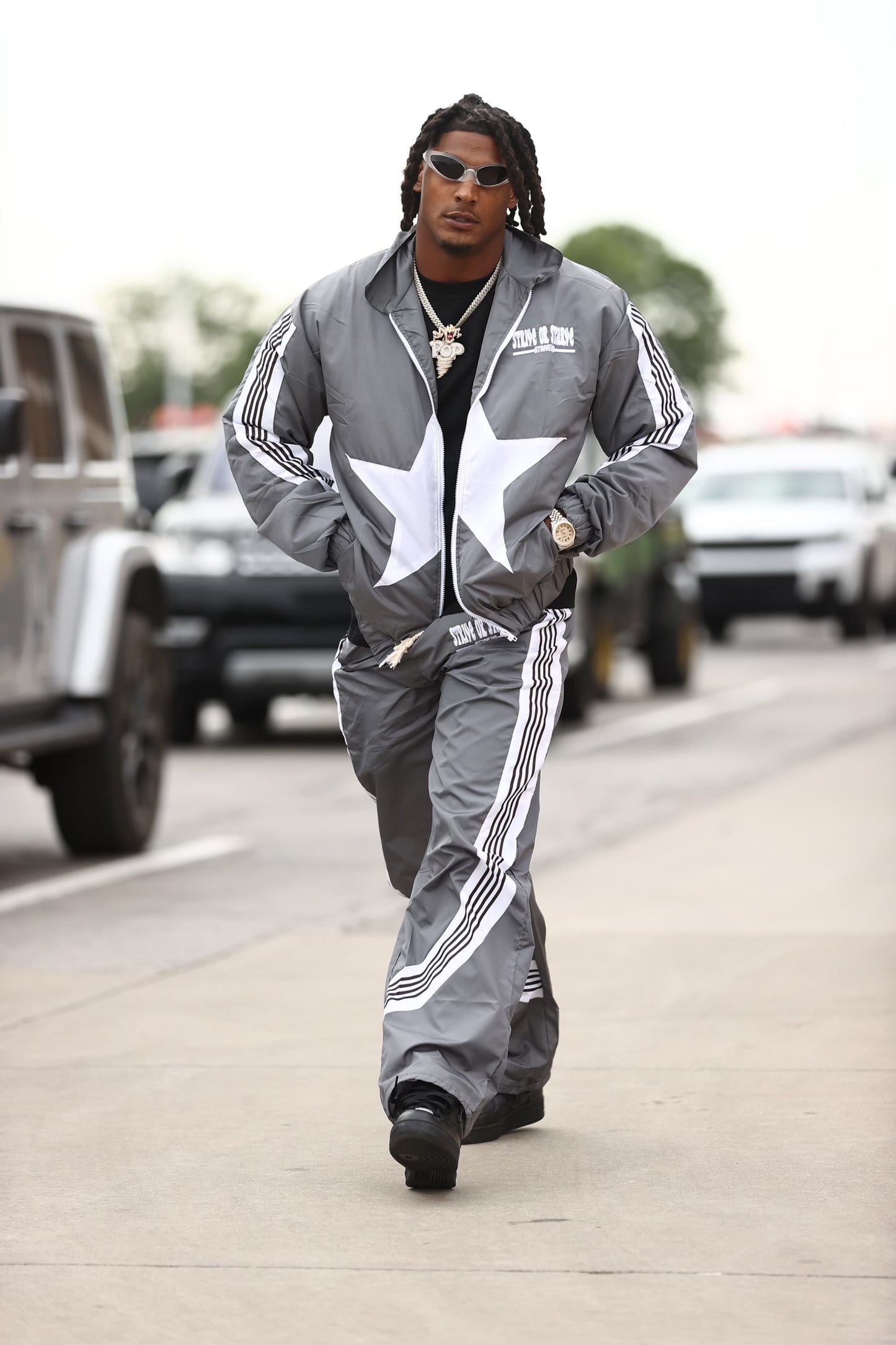 SHOOTING STAR NYLON TRACKSUIT