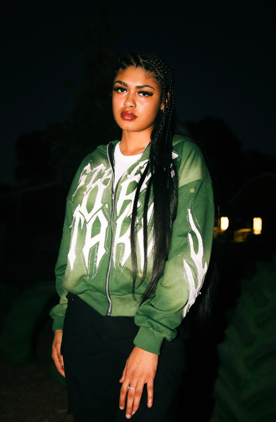 KNIGHT HOODIE-Green