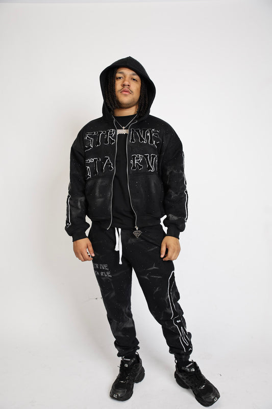 Black SOSKELETON Hoodie
