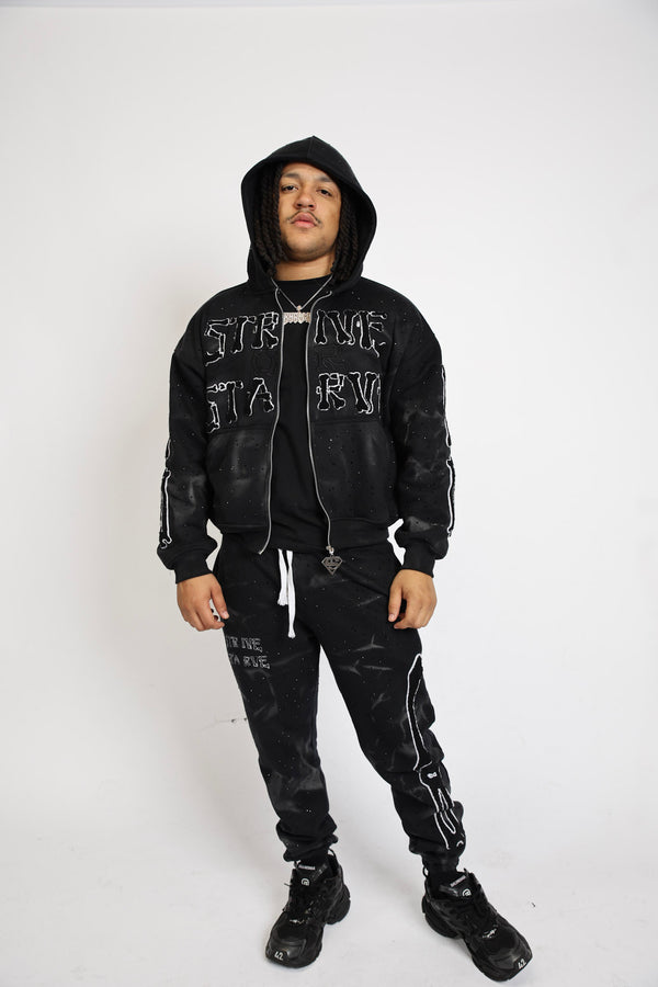 Black SOSKELETON Hoodie