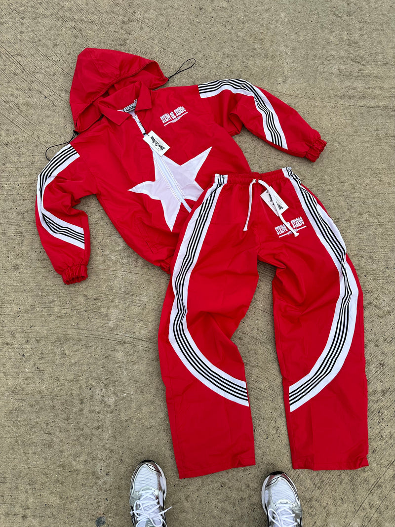 SHOOTING STAR NYLON TRACKSUIT