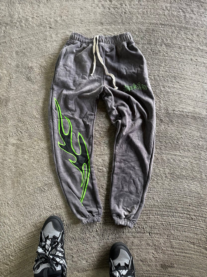 SLIME GREEN STRIPPER ANTHEM SWEATSUIT