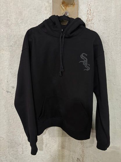 Black SOS ESSENTIAL Pullover Hoodie