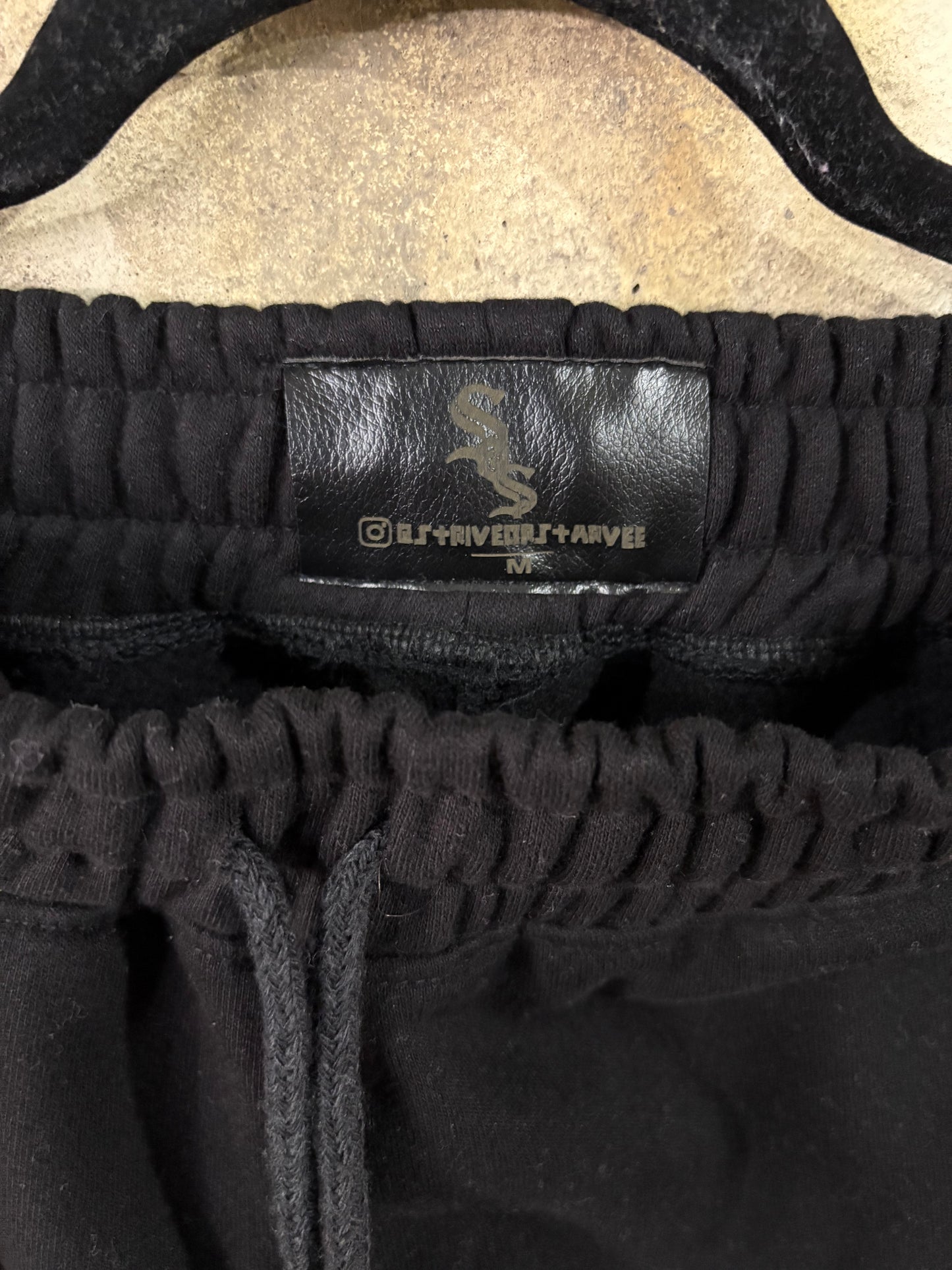 Black SOS ESSENTIAL Joggers