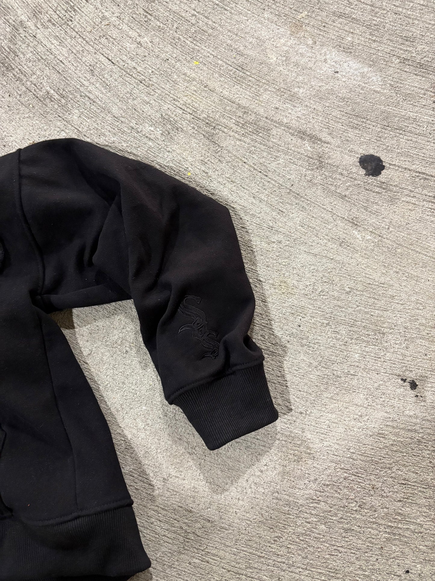 Black SOS ESSENTIAL Pullover Hoodie