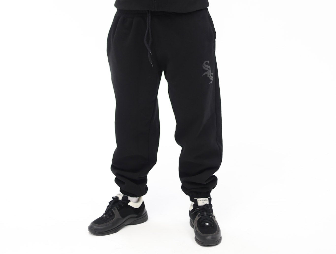 Black SOS ESSENTIAL Joggers